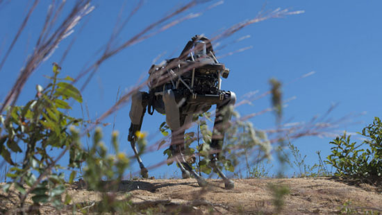 سگ رباتیک گوگل در اختیار نظامیان