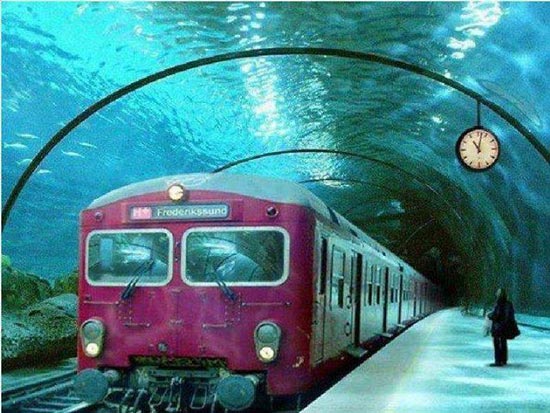 عکس: مترو زیر آبی فوق‌العاده در ونیز