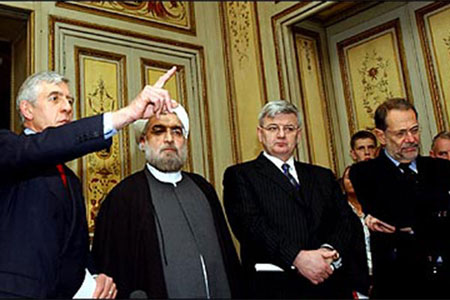 عکس: حسن روحانی در مذاکرات هسته‌ای