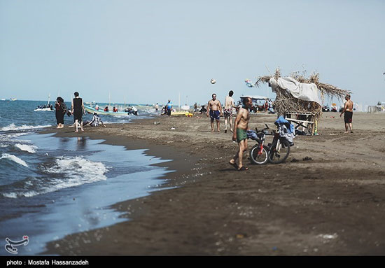 روز‌های پایانی تابستان در سواحل دریای خزر