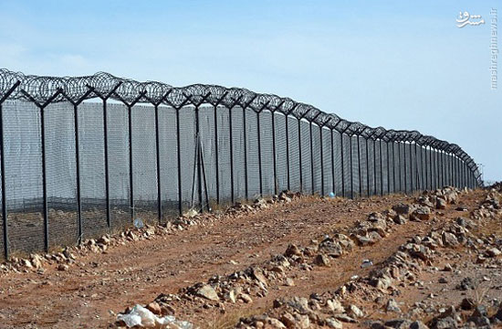 عکس: دیوار 800 کیلومتری از ترس داعش