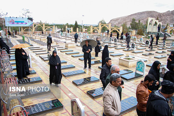 محل خاکسپاری سردار سلیمانی در کرمان