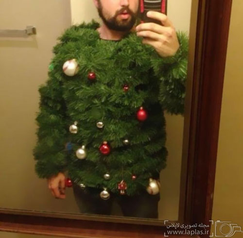 جالبترین و بامزه ترین لباس های کریسمس