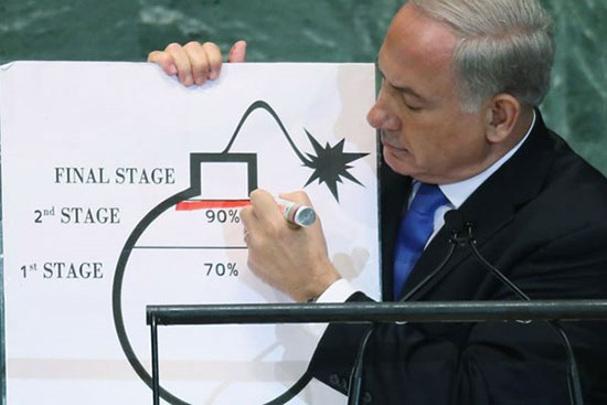 نتانیاهو: ایران دروغگو است! ظریف: نتانیاهو، چوپان دروغگو است