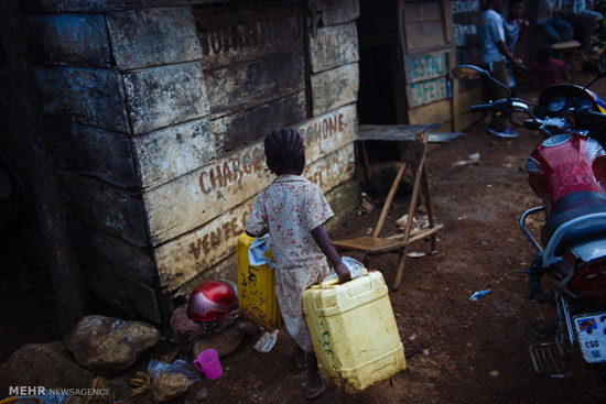 تصاویری از کودکان کار در کنگو‎