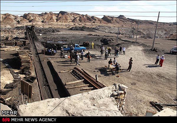 تصاویر:انفجار مرگبار در معدن زغال‌ سنگ طبس