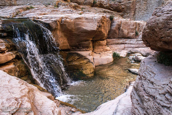یکی از زیباترین آبشارهای خراسان +عکس
