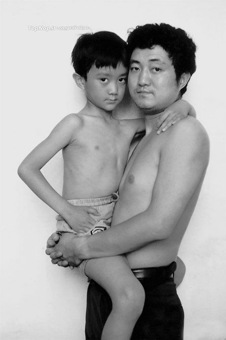 پدر و پسر در طول 28 سال به روایت تصویر