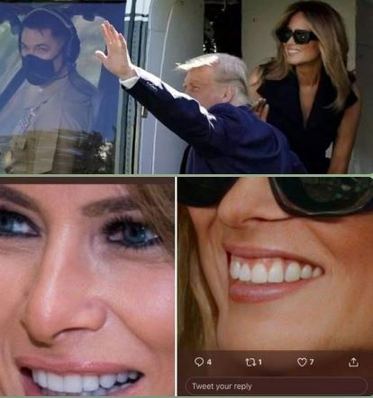 هشتگ Fake Melania در توئیتر ترند شد