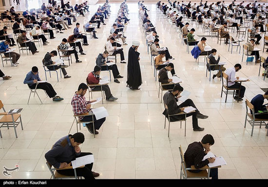 عکس: آزمون ورودی حوزه های علمیه تهران