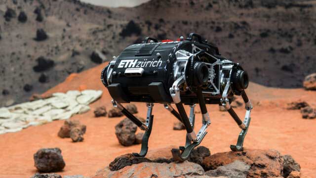 تصویری از اولین ربات چهارپای مریخی