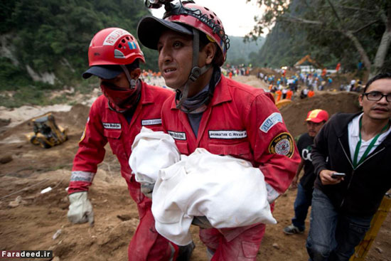 عکس: رانش مرگبار زمین در گواتمالا