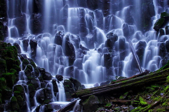 آبشار رویایی رامونا در آمریکا +عکس