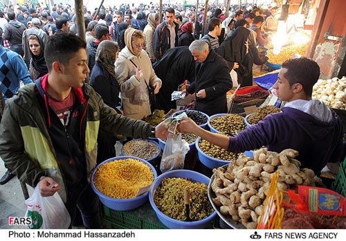 گزارش تصویری:خرید نوروزی مردم تهران
