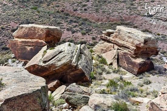 کشف زندگی 2000 ساله در دیوار های یک صخره