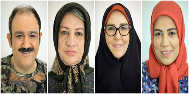 گریم غفوریان و مرجانه گلچین در سریال نوروزی