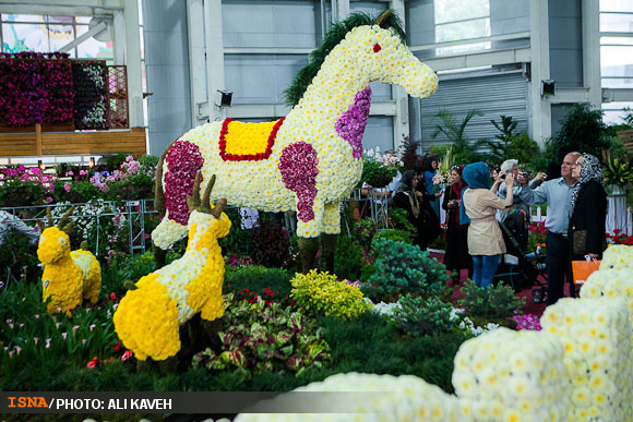 مجموعه عکس: نمایشگاه گل و گیاه تهران