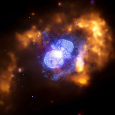 «اتا شاه‌تخته» از دریچه تلسکوپ پرتو ایکس چاندرا