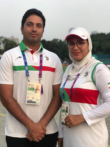 ازدواج ۲ کماندار تیم ملی ایران در جاکارتا