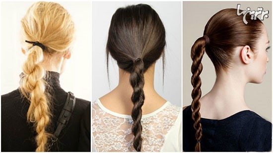 9 مدل موی ساده برای مو بلندها