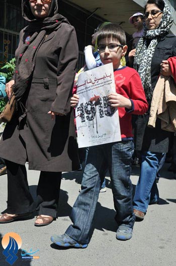 تصاویری از راهپیمایی ارامنه در تهران