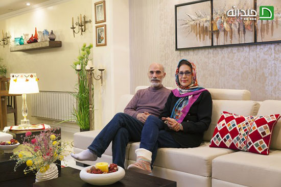 دکوراسیون منزل ایرانی، خانه‌ای رنگی رنگی در کرج!