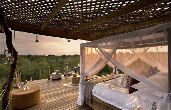 هتل ویلایی درختی در آفریقای جنوبی +عکس
