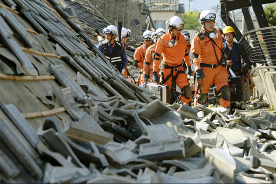 عکس: زلزله 7 ریشتری در ژاپن