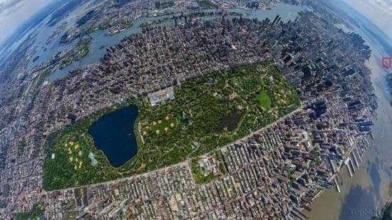پارک مرکزی نیویورک در منهتن +عکس