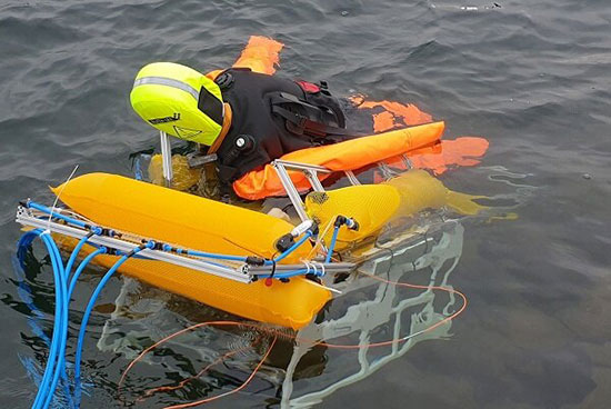 ربات غریق نجات برای شناگران از راه رسید