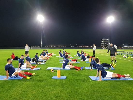 اولین تمرین تیم ملی در ابوظبی برگزار شد