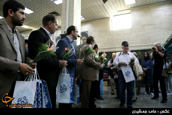 عکس: ورود قطار گردشگران اروپایی به تهران