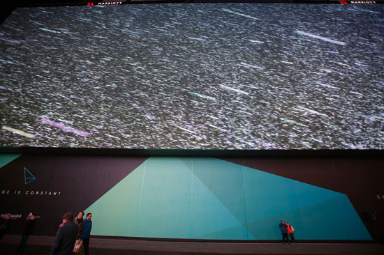 بزرگترین بیلبورد جهان در میدان تایمز +عکس