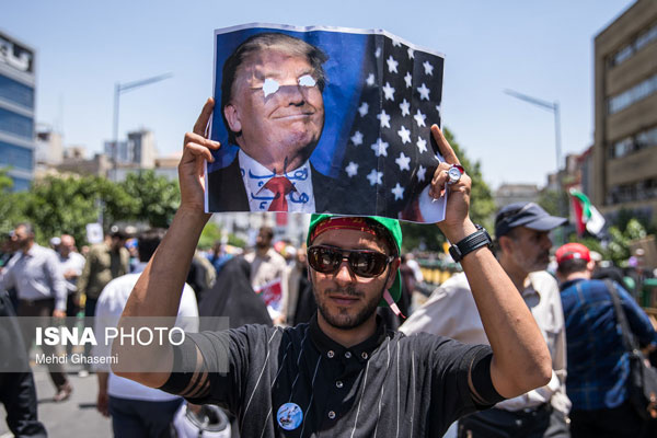 حاشیه‌های راهپیمایی ایرانیان در «روز قدس»