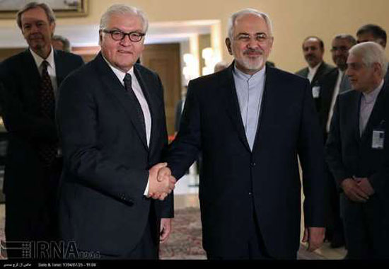 عکس: دیدار وزرای امور خارجه ایران و آلمان