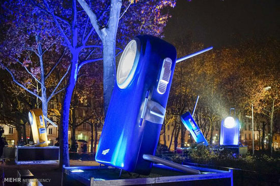 عکس: جشنواره نور در لیون فرانسه