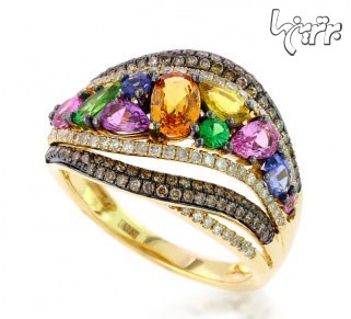 رنگارنگ ترین کلکسیون جواهراتی که تا به حال دیده اید