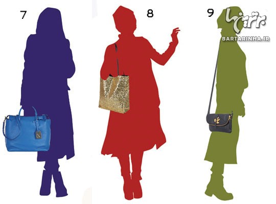 کیف زنان آنها را لو می دهد