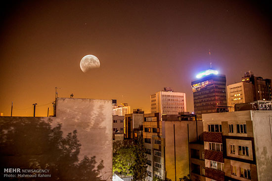 ماه گرفتگی در ایران