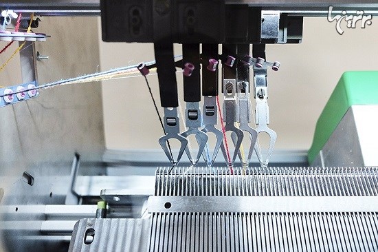 ماشین بافندگی با امکان طراحی و چاپ سه بعدی لباس