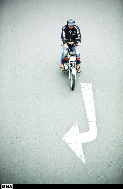 موتورسواری به سبک ایرانی +عکس