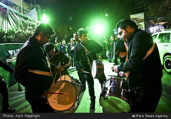 عکس: آئین عزاداری ایام محرم در تهران