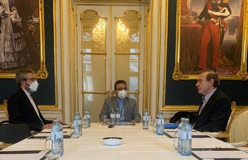 رایزنی فشرده دیپلمات ارشد ایران در وین