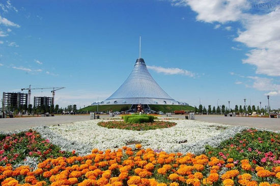 بزرگترین چادر دنیا در قزاقستان +عکس