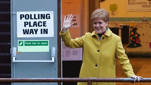 حزب ملی اسکاتلند در انتخابات پارلمانی پیروز شد