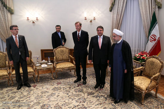 عکس: دیدار معاون صدر اعظم آلمان با روحانی
