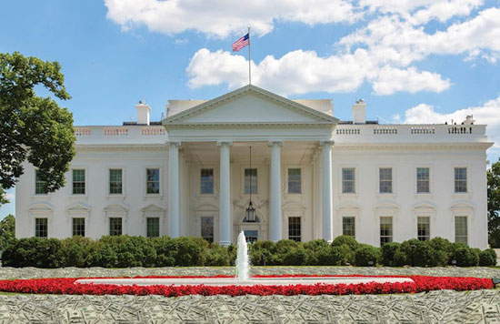 تصاویر بامزه کاخ سفید بعد از ورود ترامپ به آن