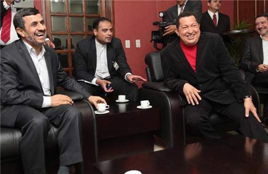 عکس روز؛ احمدی نژاد و چاوز از نگاه دیگر