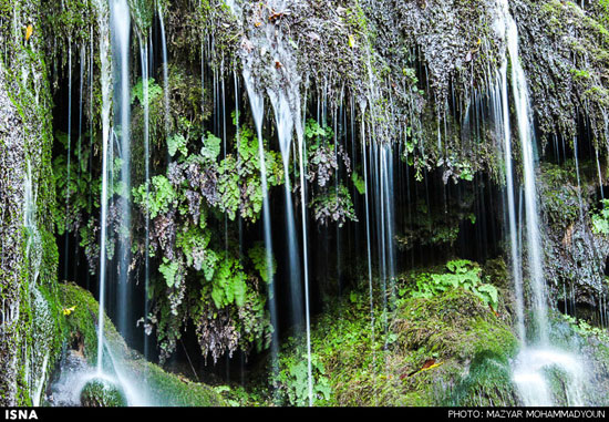 عکس: پاییز رویایی آبشار کبودوال