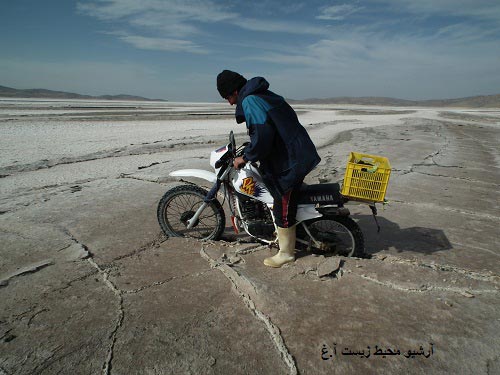 هشدار مرگ:باتلاق‌های دریاچه ارومیه +عکس